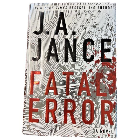 J.A. JANCE Lot of 2 Hardcover Books (Clawback & Fatal Error) - Picture 3 of 10